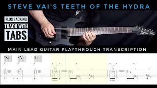 Teeth Of The Hydra Guitar playthrough with On-screen Tabs and backing track with lead tabs