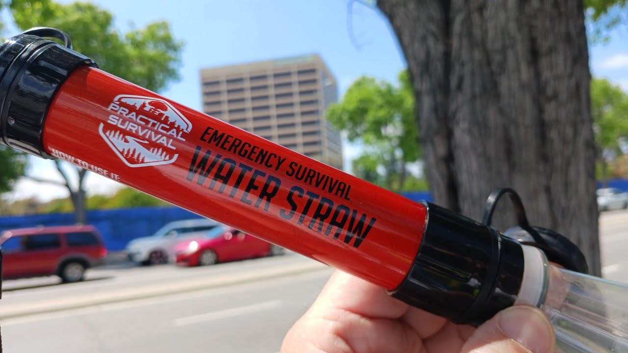 1611 shtf Water Filter Practical Survival Emergency Survival Camping Hiking prepper EDC Bug Out Bag