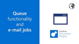 Queue functionality and e mail jobs