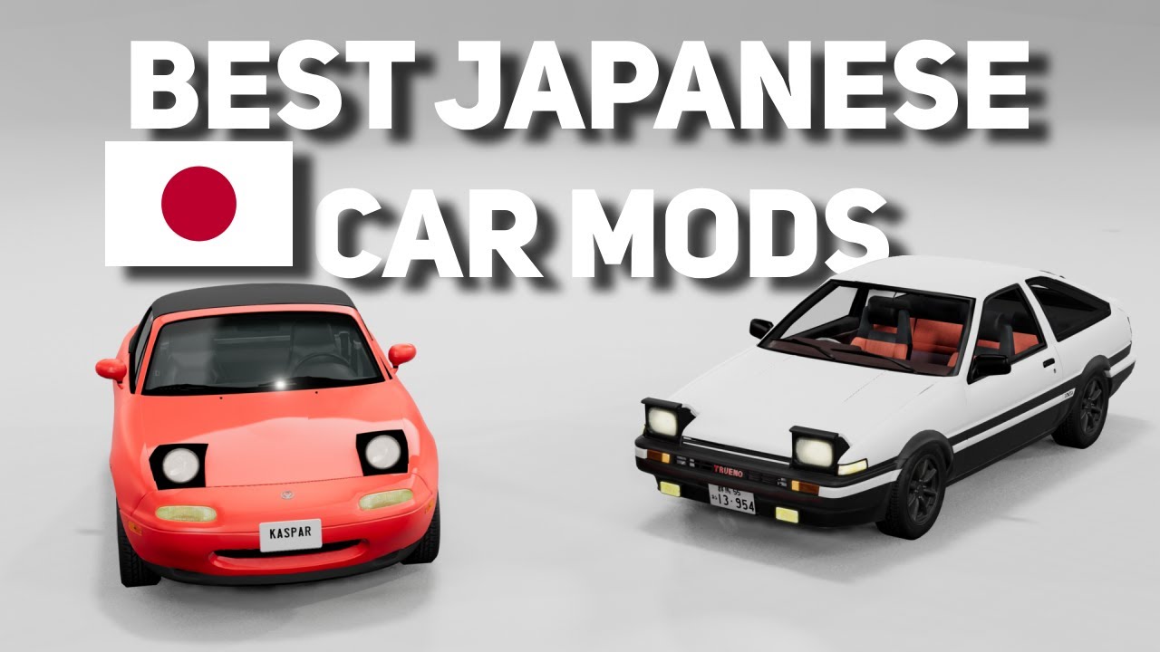 Best Japanese/JDM Car Mods In BeamNG Drive YouTube