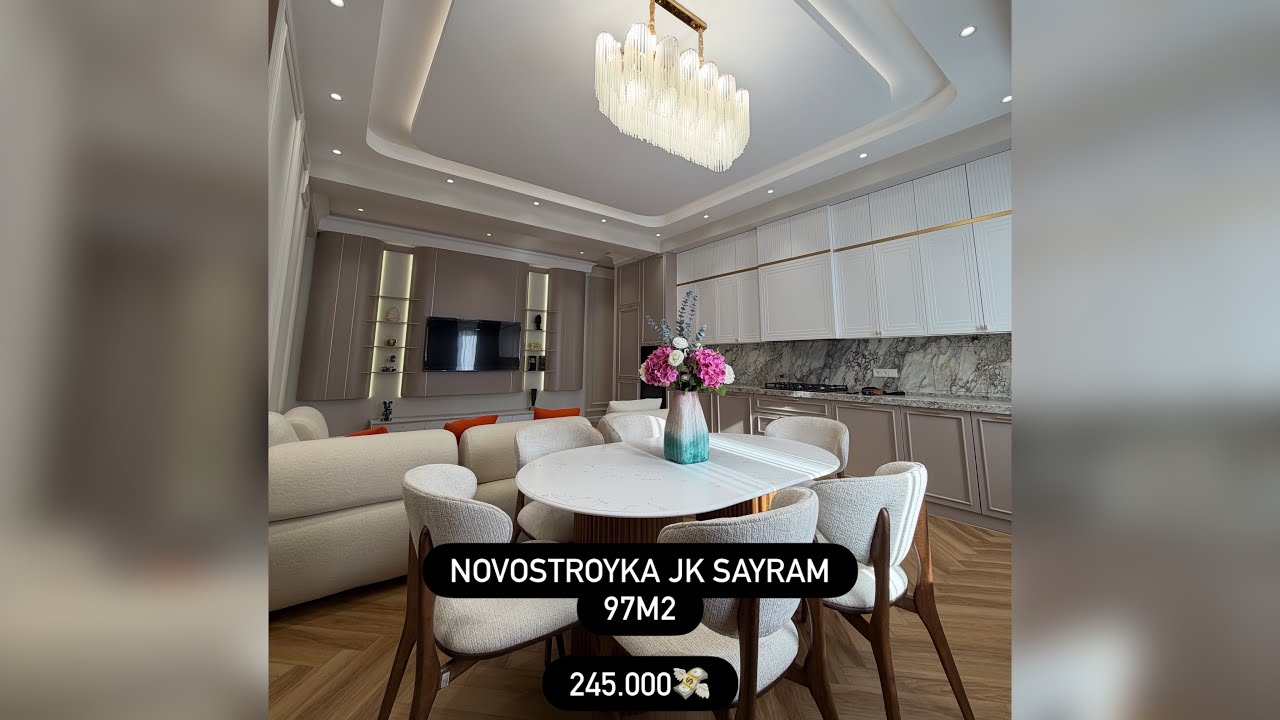 Toshkent shahrida 4 xona Evro Lux⏯️