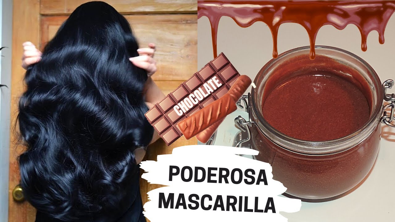 BOMBA DE HIDRATACION para Cabello Maltratado, Reseco, Dañado y sin Brillo - DE CHOCOLATE - YouTube