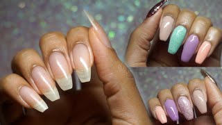 So i finally tried Dip Powder Nails, here's how it went 😅 by Hairitage93 13,336 views 3 years ago 10 minutes, 25 seconds