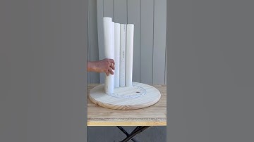 Easy DIY side table out of PVC pipes! ✨ I’m using @DixieBellePaint #DixiebellePaintPartner #diy