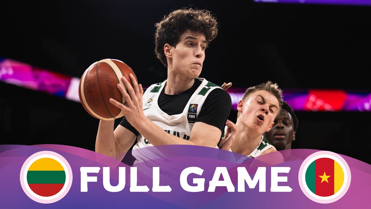 Group Phase | Lithuania v Cameroon | Full Basketball Game | FIBA U17 Basketball World Cup 2026