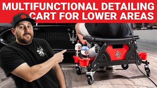 Multifunctional Detailing Seat Built For Accessing Low Areas | Adam's Detailing Creeper Seat