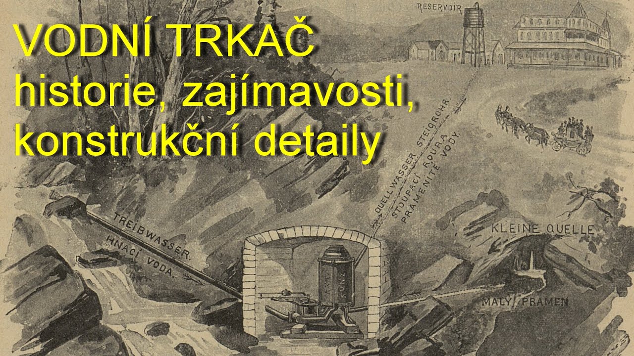 Vodní trkač-historie, zajímavosti, konstrukční detaily