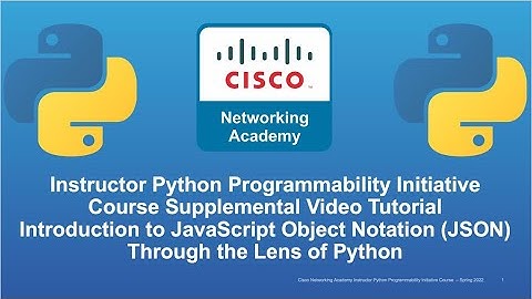 Introduction to JavaScript Object Notation (JSON) Data Interchange Format Through the Lens of Python