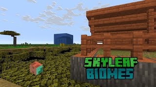 Worldgen Datapack Showcase - Skyleaf Biomes