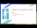 DPRG RBNV - Robot Builders Night Virtual - October 21, 2025