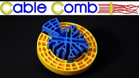 How to use the Cable Comb - instructional video