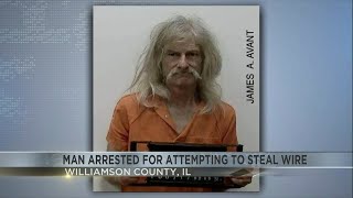 One arrested after suspected of stealing wire in Williamson County