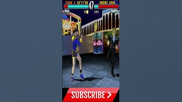 Tekken 3 Paul Phoenix vs Ling Xiaoyu | High-Energy Matchup | 1997 | 4K 60FPS