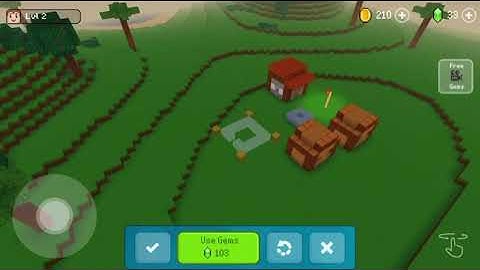 MAKING STONE HUT IN BLOCK CRAFT 3d