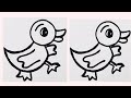 Chick 🐤 drawing #easy drawing #short.