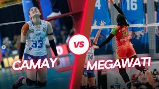 Adu Spike Megawati dan Calista Maya Proliga 2026