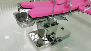 Medinain Hydraulic Labor Table Demo