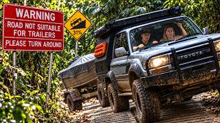 We Were Warned NOT To Tow Our Boat Up This Track...