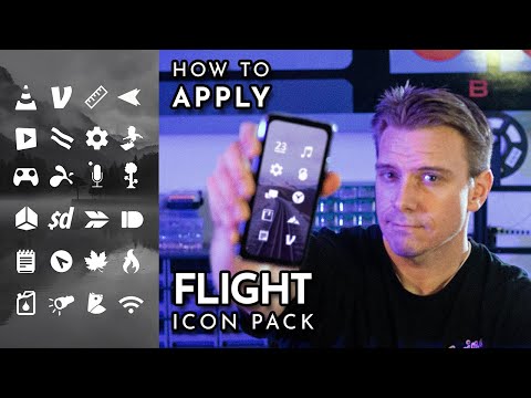 Flight Lite - Iconos minimalistas