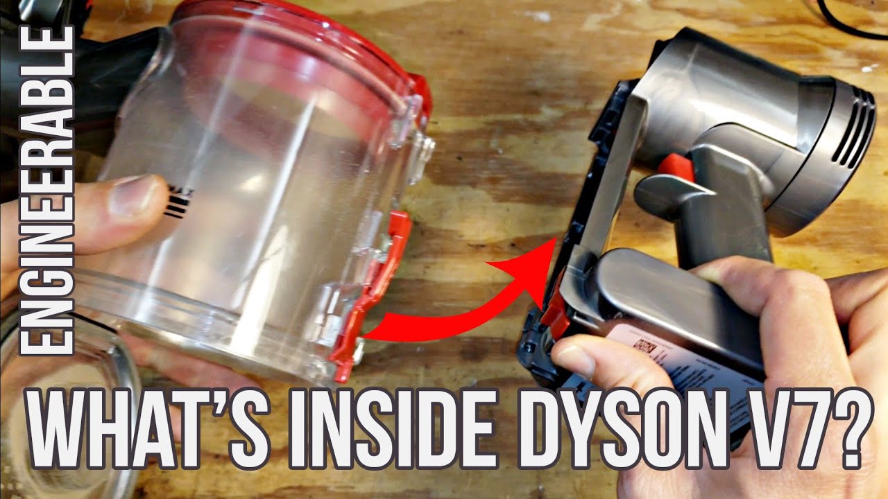 What s Inside Dyson V7 Battery Cordless Vacuum Cleaner Motor Head Take 