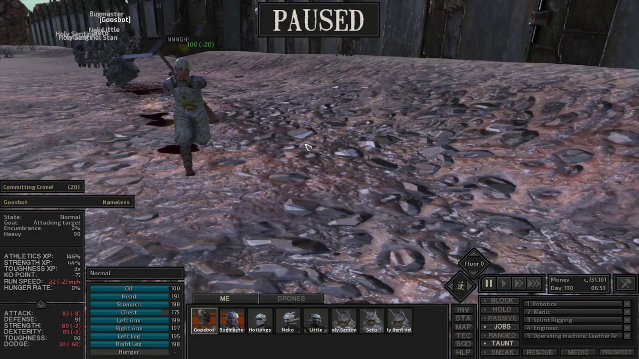 Kenshi: One Arm Wasn't Enough