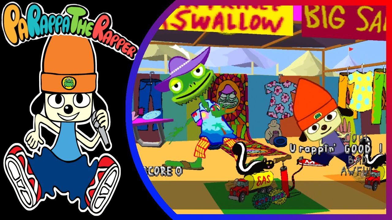 PSX|Parappa the Rapper|Solo cancion|Prince Fleaswallow's Rap: Flea ...