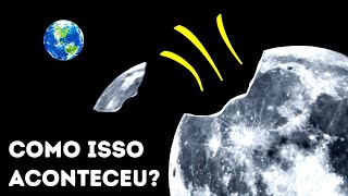 Um Pedaço Gigante Da Lua Se Soltou E Se Aproximou Da Terra