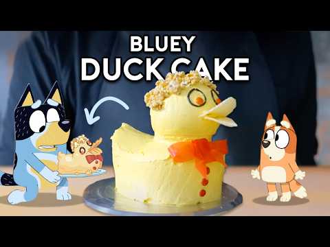 The Duck Cake from Bluey  Binging with Babish