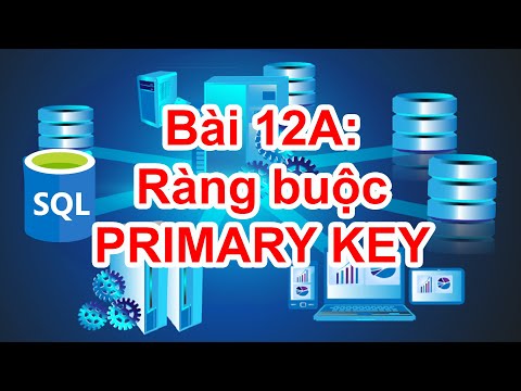 Video SQL-12A: Ràng buộc PRIMARY KEY trong SQL Server. - youtube