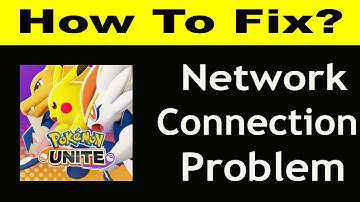 How To Fix Pokemon Unite App Network Connection Problem Android | Pokemon Unite No Internet Error