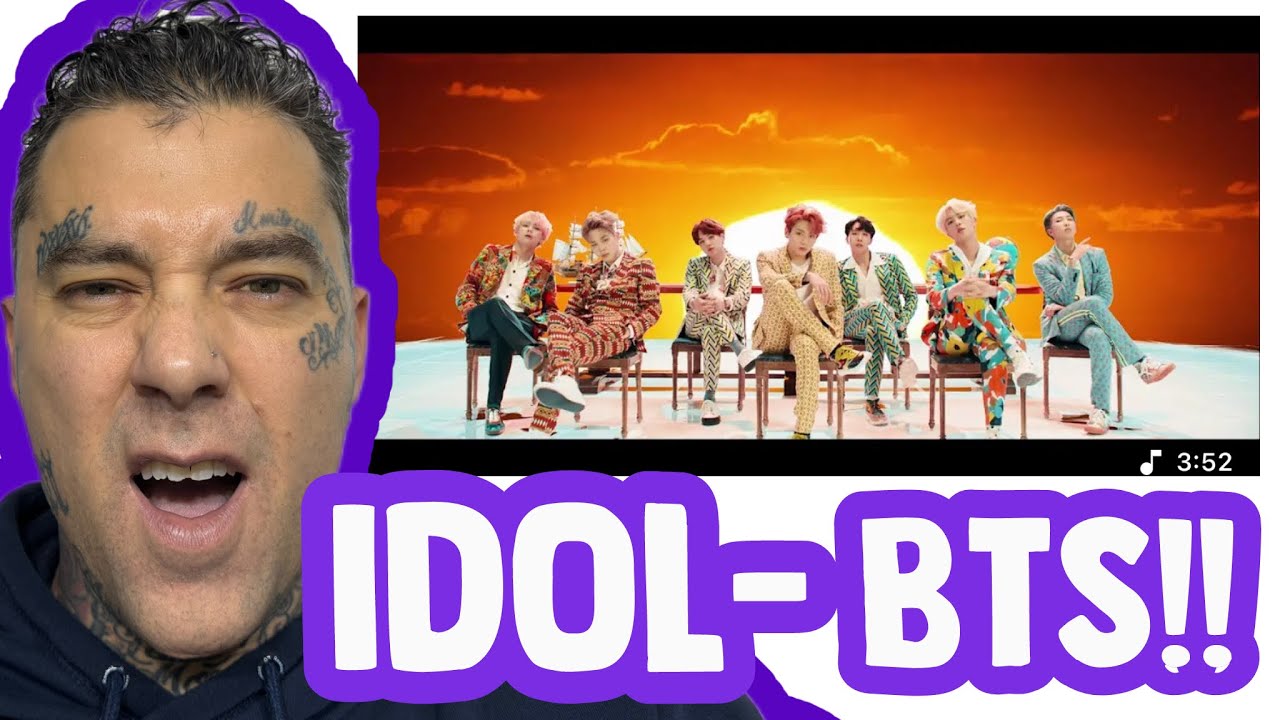 Rapper FIRST TIME REACTION to BTS - IDOL (Official MV)