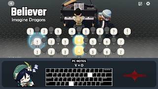 Imagine Dragons - Believer【Piano - Heartopia】 screenshot 5