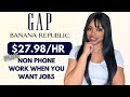 2798hr gap work from home job i no phone part time i work when you want i expires soon