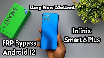 Infinix Smart 6 Plus (X6823C) FRP Bypass Android 12 | Infinix Smart 6 Plus Google Account Bypass ✅