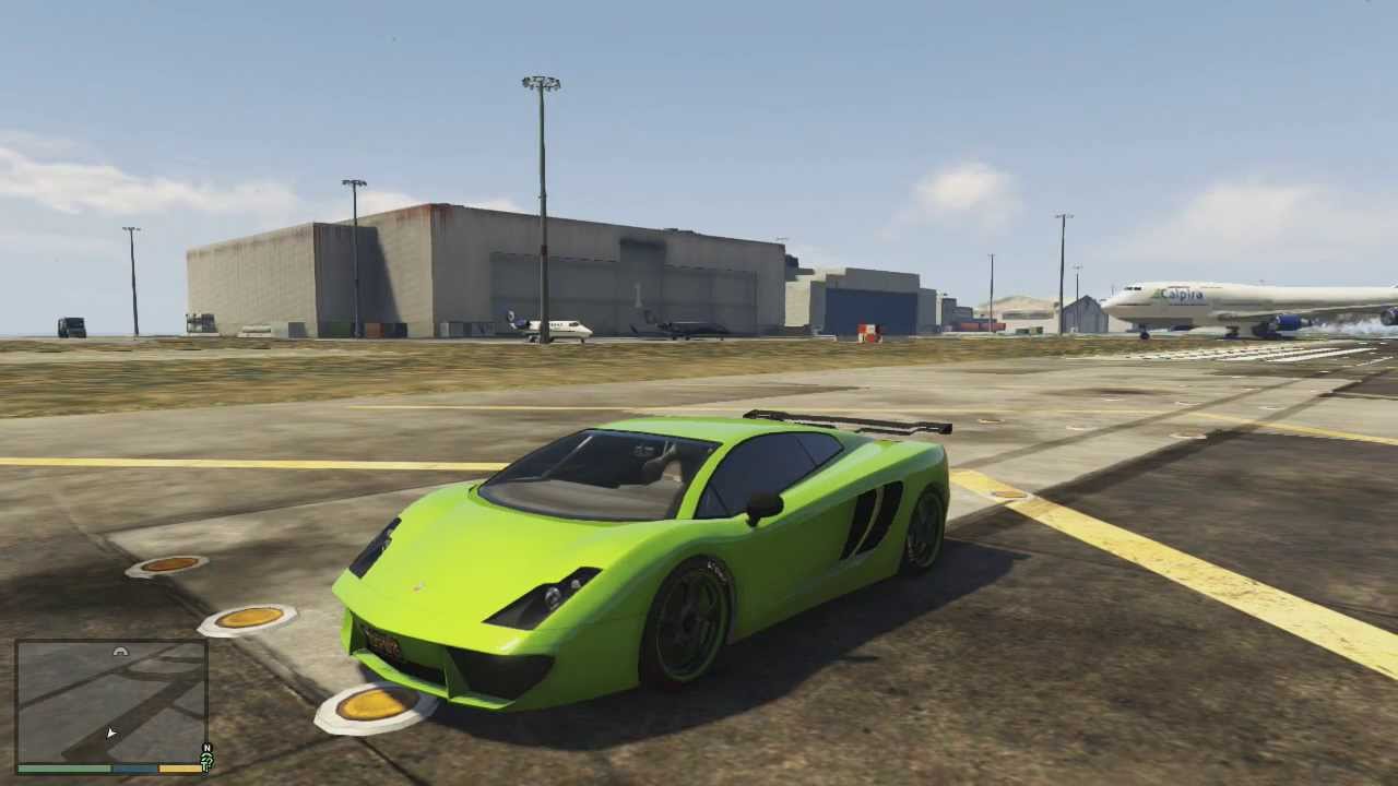 GTA 5: Cars "Vacca" (McLaren/ Lamborghini) - YouTube