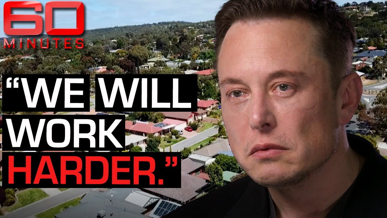 ⁣Elon Musk gets emotional over Australia’s energy emergency (Part Two) | 60 Minutes Australia