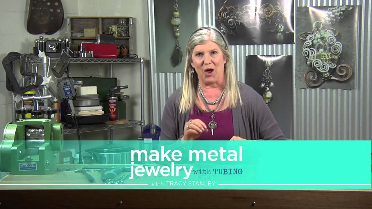 Make Metal Jewelry with Metal Tubing with Tracy Stanley YouTube