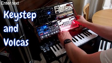 Synth Jam with Arturia Keystep and Korg Volcas - Great little synths