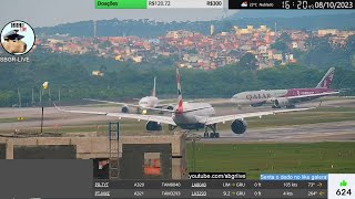 SBGR LIVE 4K - Aeroporto Internacional de São Paulo/Guarulhos AO VIVO - GRU Airport