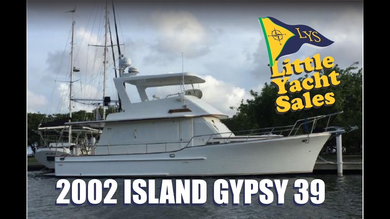 ⁣SOLD!!! 2002 Island Gypsy 39 Eurosedan Trawler Yacht for sale at Little Yacht Sales, Kemah Texas