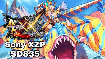 Monster Hunter XX Gameplay Citra Emulator | Sony XZ Premium SD835