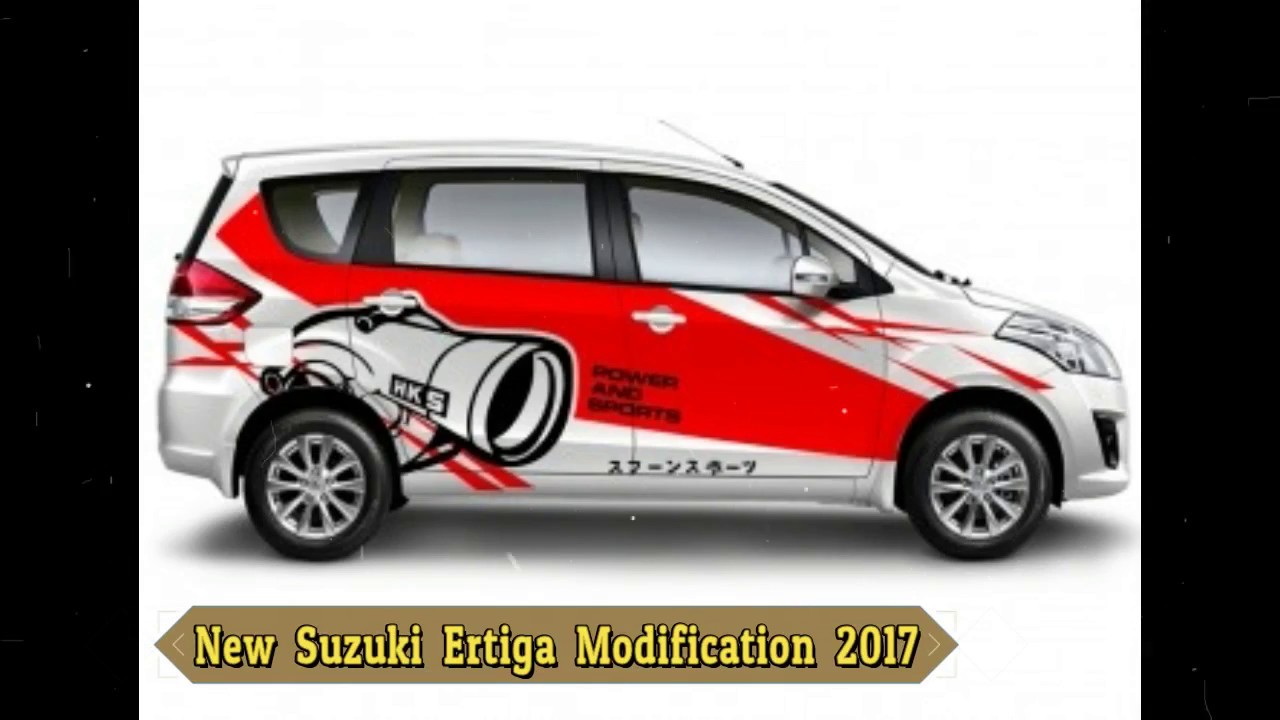 New Suzuki Ertiga Modification 2017 YouTube