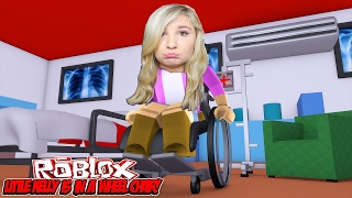 LITTLE KELLY IS IN A WHEELCHAIR | Roblox w/Sharky Gaming & RoPo Gaming