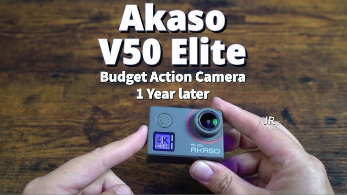  AKASO V50 Elite 4K60fps Touch Screen WiFi Action Camera Voice  Control EIS 131 feet Waterproof Camera 8X Zoom Remote Control : Electronics