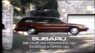 1990 Subaru Legacy Commercial 1990 Subaru Legacy L