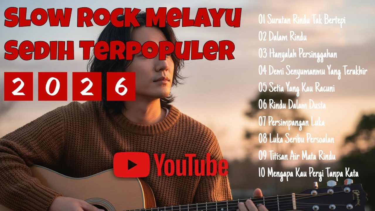 SLOW ROCK MELAYU SEDIH TERPOPULER 2026 – LAGU GALAU MELAYU – Demi Senyumanmu Yang Terakhir