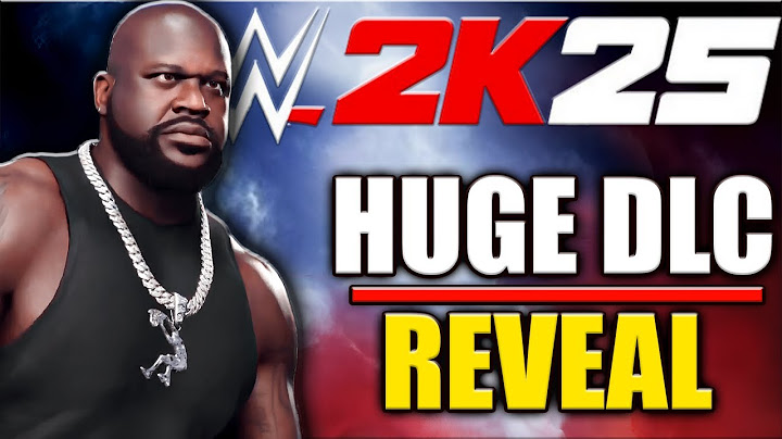 Shaq Revealed For DLC Pack 2!!! | WWE 2K25