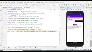 Control Edit Text with Custom Shape in Kotlin 2023