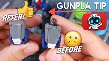 GUNPLA TIP: How to Remove Seam Lines [Multiple Examples Tutorial]