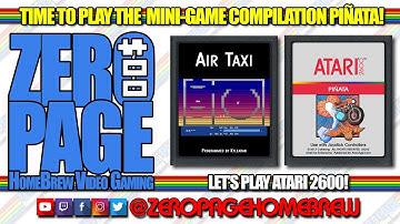Air Taxi, Piñata (Heartbreak, Ping, Joyride, Fixer Fenix Sr., Flipside): Atari 2600 Livestream!
